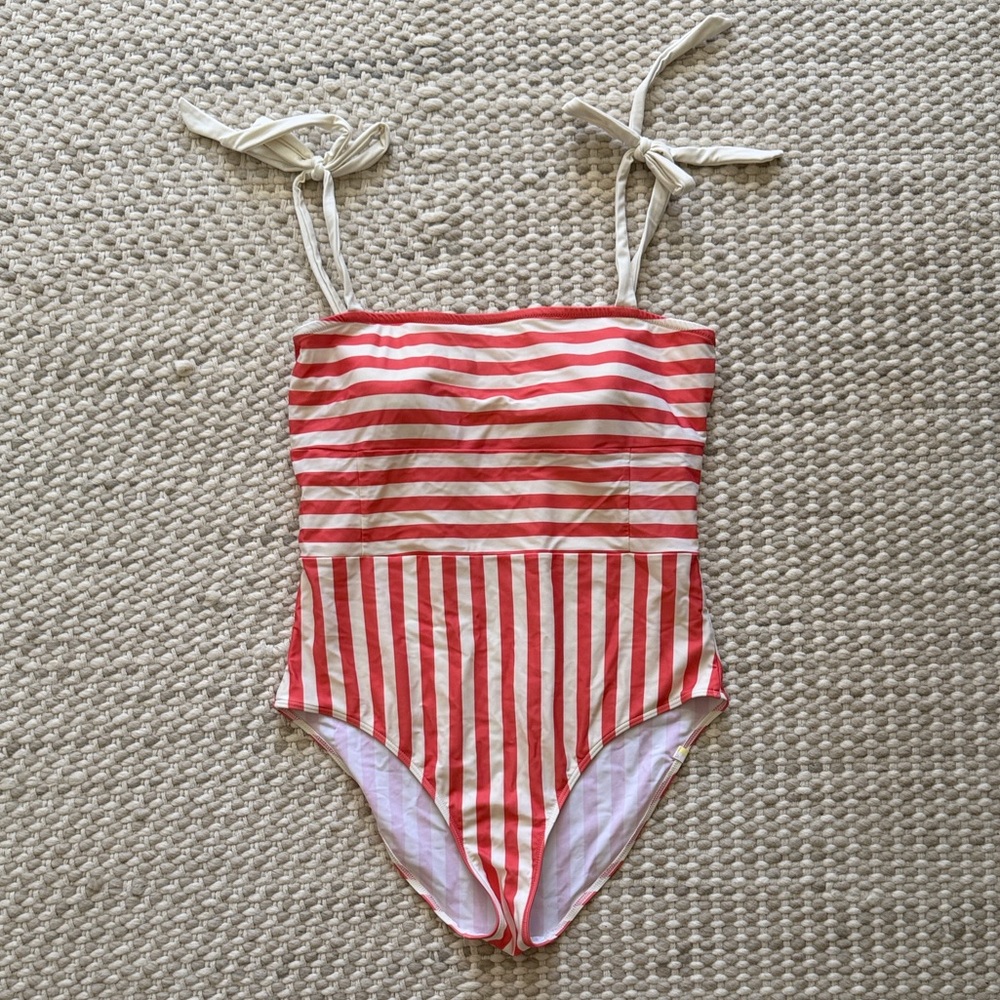 Summersalt || Striped One Piece Swimsuit
